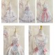 Mie Ye Rose Language Cage Tiered JSK and Lace Up Hem JSK(Reservation/Full Payment Without Shipping)